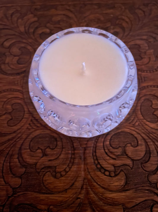 Disco w/Moon Charm & Amethyst Bead