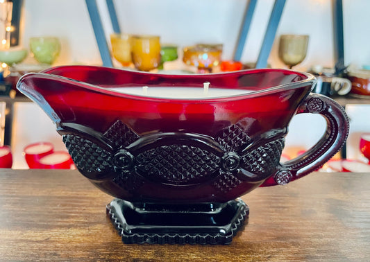 Ruby Gravy Boat